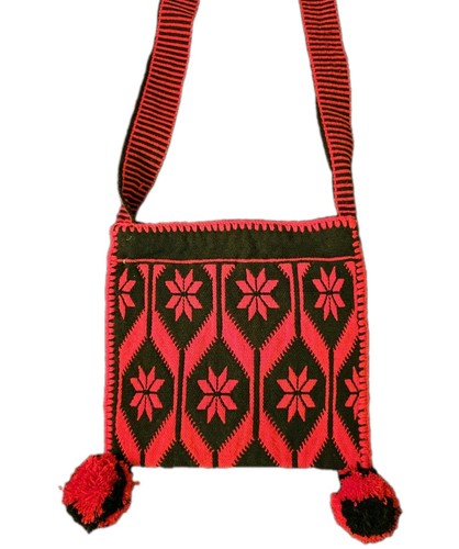Woven huichol kora - huichol, morral